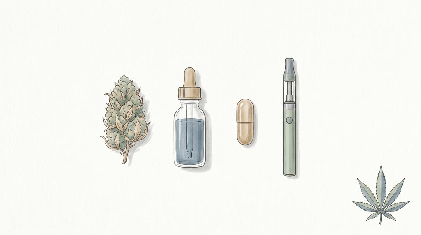 Cannabis-Darreichungsformen: Blüten, Extrakte & Fertigarzneimittel