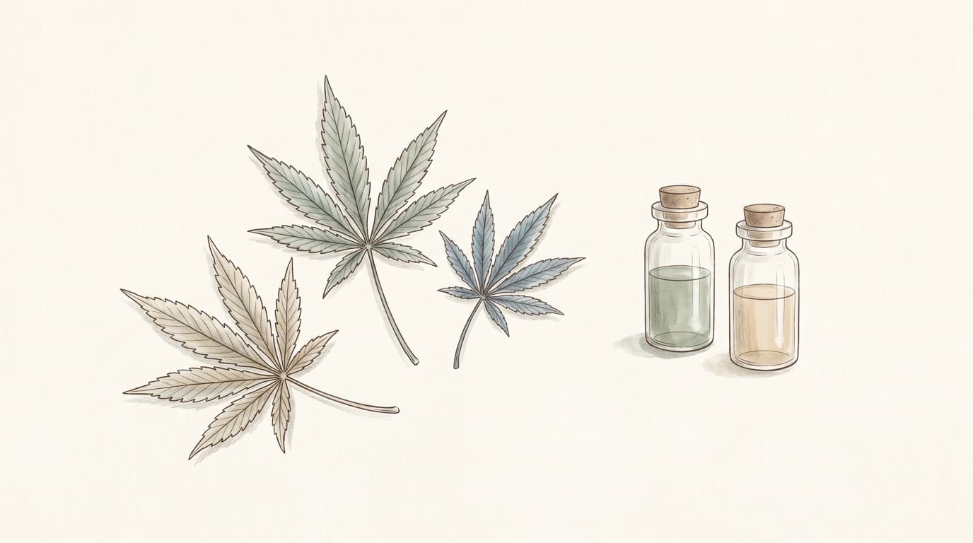 Cannabis-Sorten verstehen: Indica, Sativa, Hybrid & Terpene