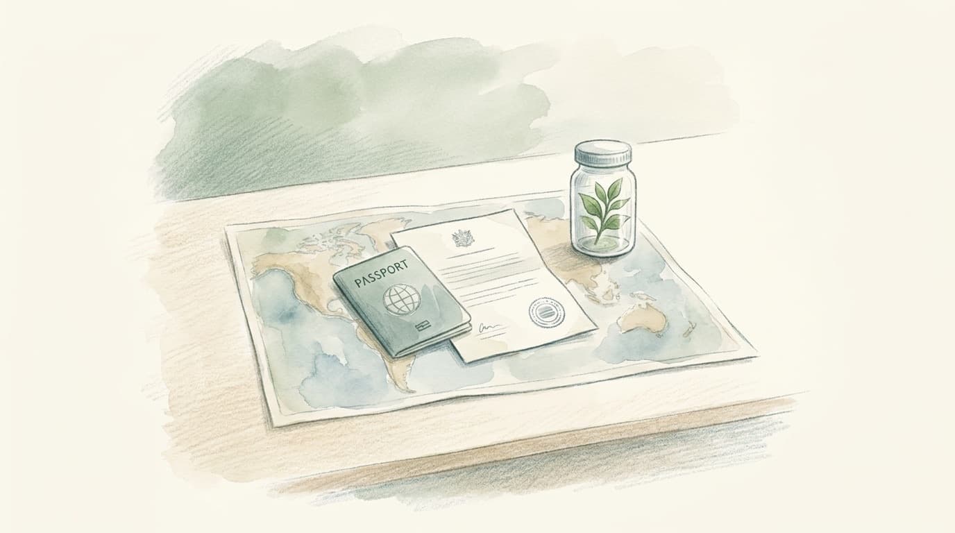 Medizinisches Cannabis auf Reisen: Was im Ausland gilt