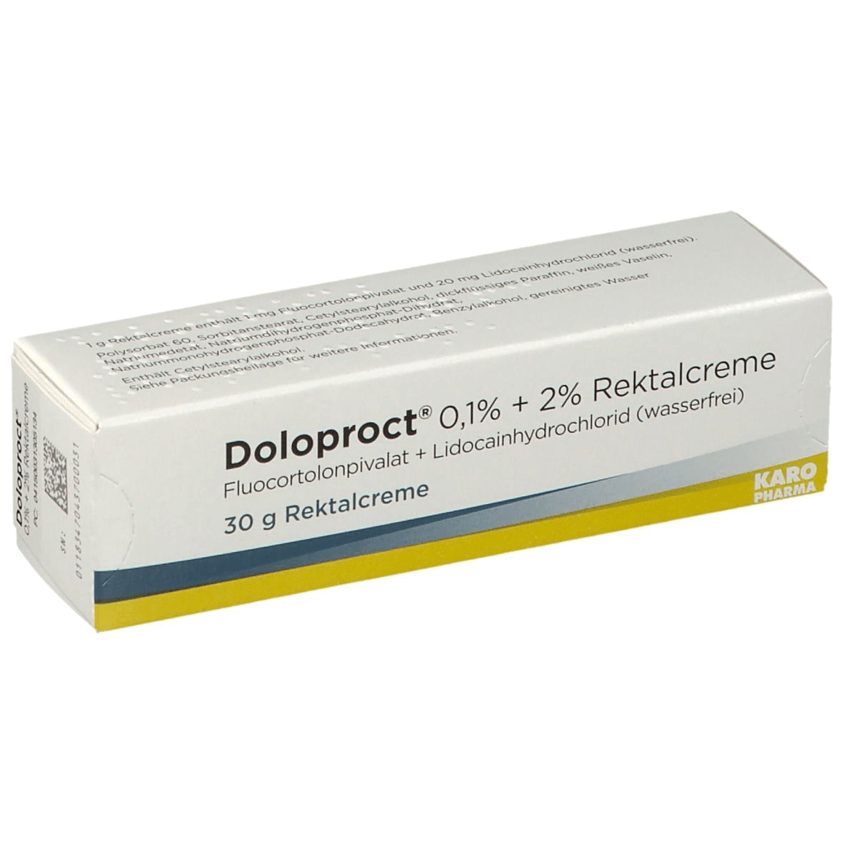 Doloproct® (Fluocortolon/Lidocain)