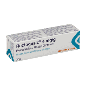 Rectogesic® (Glyceroltrinitrat)