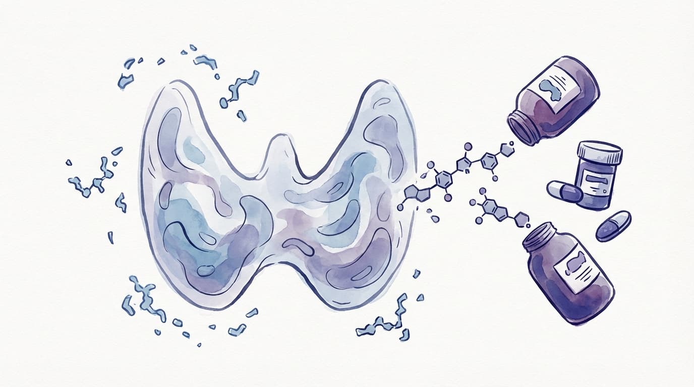 Schilddruesenunterfunktion: Symptome, Diagnose und L-Thyroxin