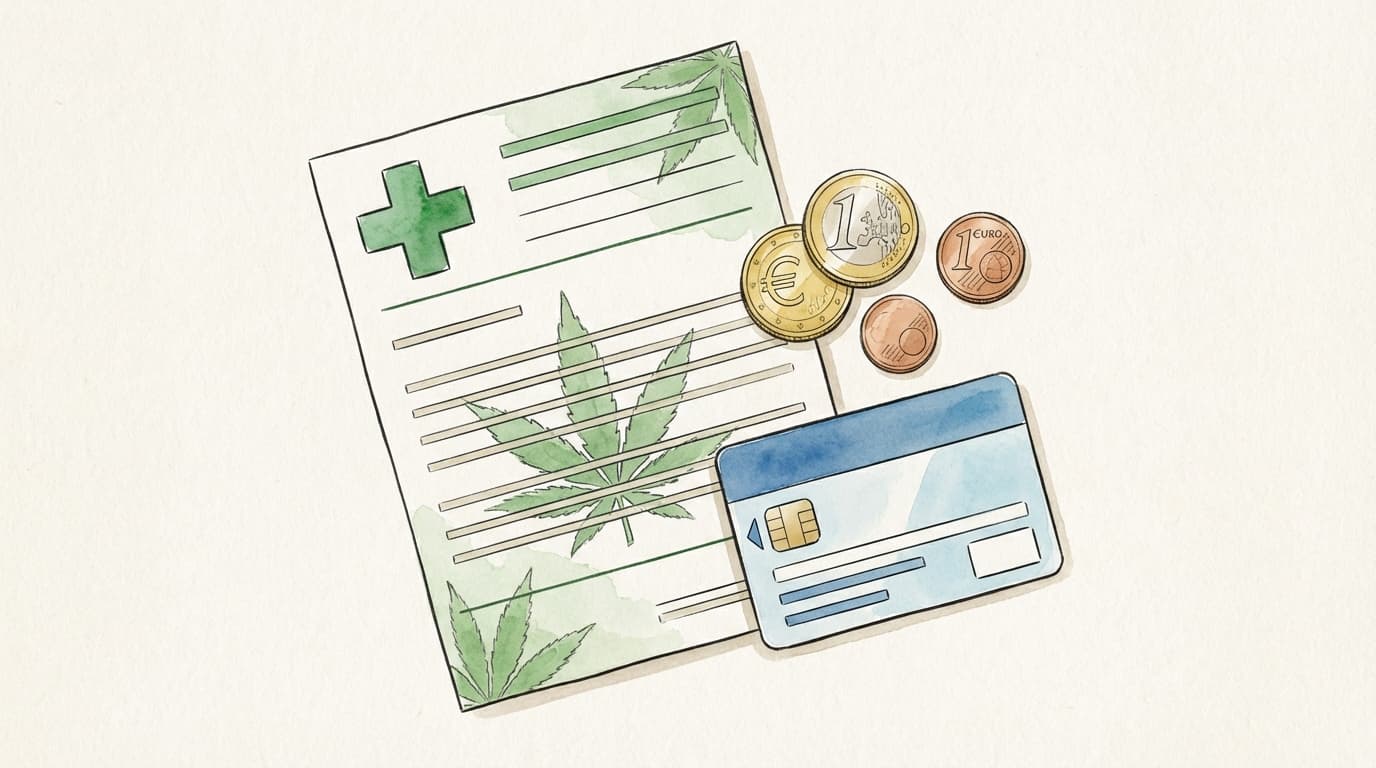 Cannabis-Rezept Kosten 2026: Kasse, Selbstzahler und Preisvergleich