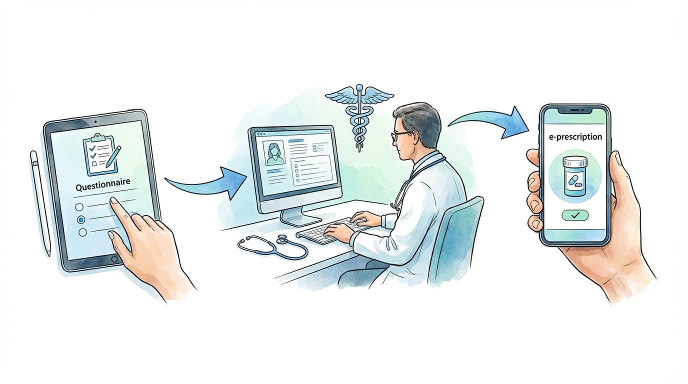 Online-Rezept: Ablauf, Sicherheit und Vorteile der Telemedizin