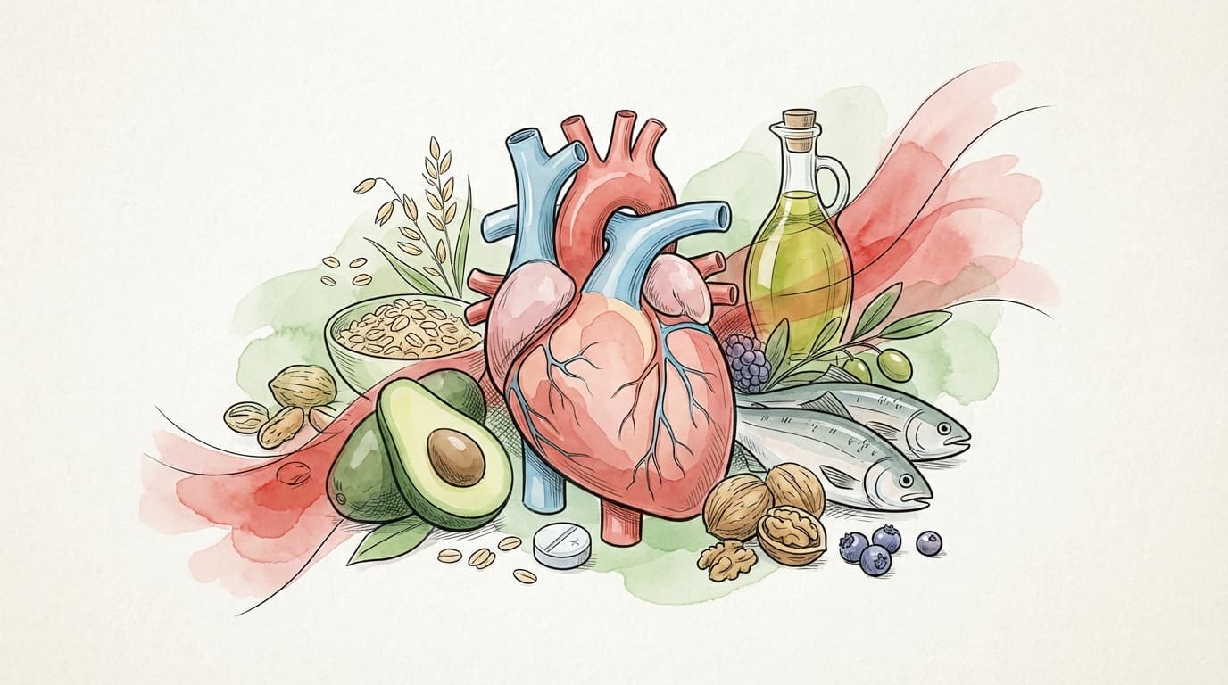 Hohes Cholesterin senken: Statine, Ernährung und Lebensstiländerung