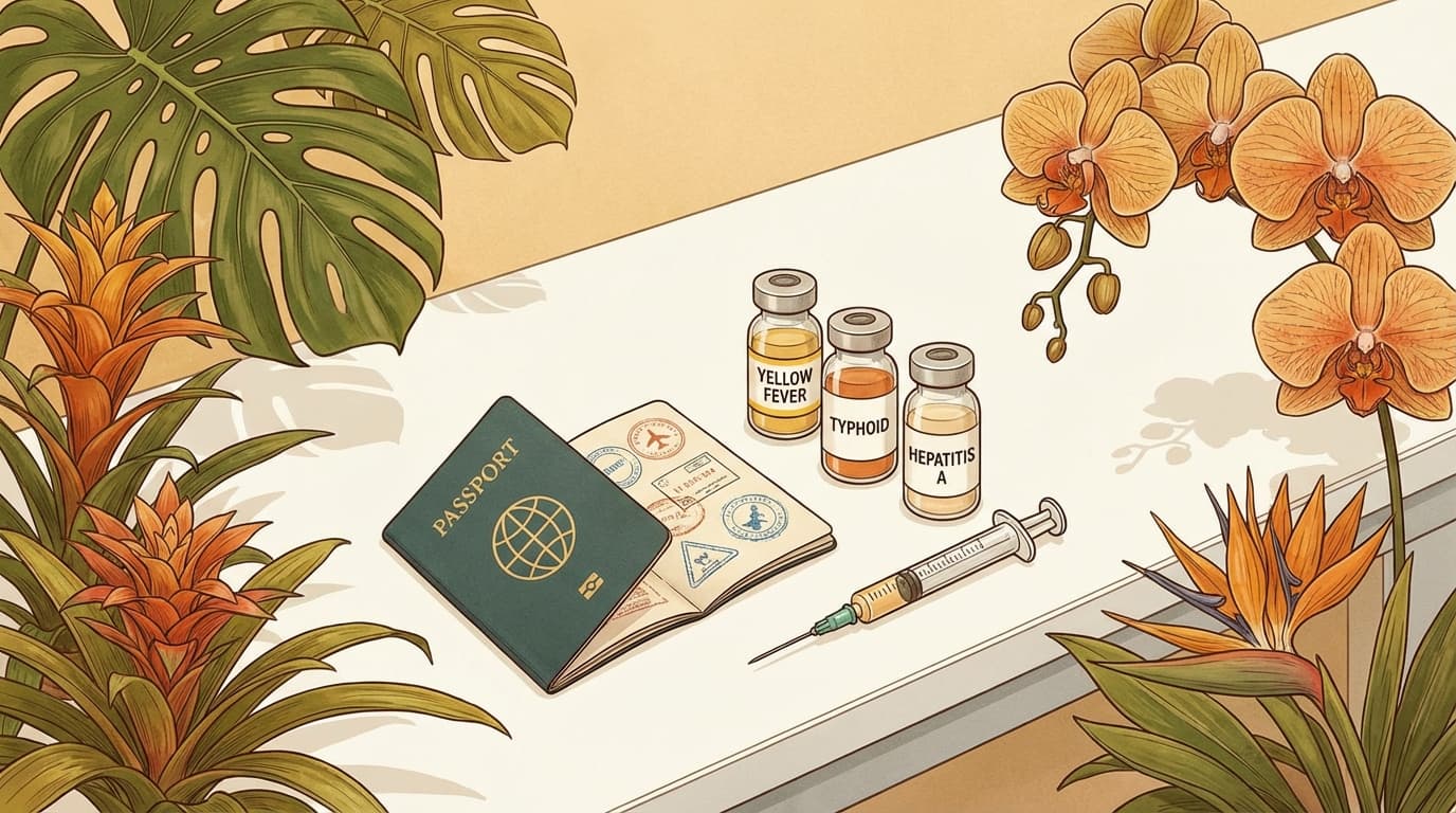 Tropenreise planen: Impfungen, Prophylaxe und Gesundheitsvorsorge